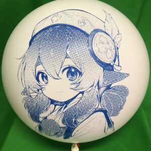 36-inch latex balloon printed with anime 2D pattern